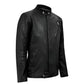 Men's Black Zephyr Leather Jacket