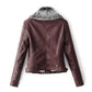 Women’s Faux Fur Quilted Moto Jacket