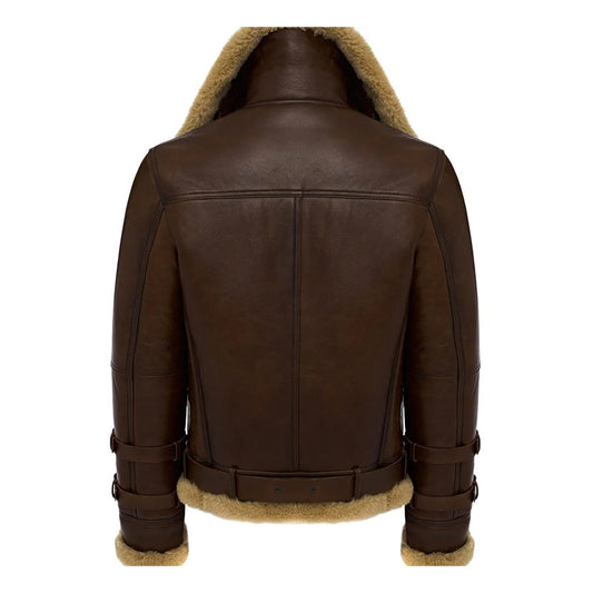 Men's RAF Douglas Aviator Shearling Bomber Jacket