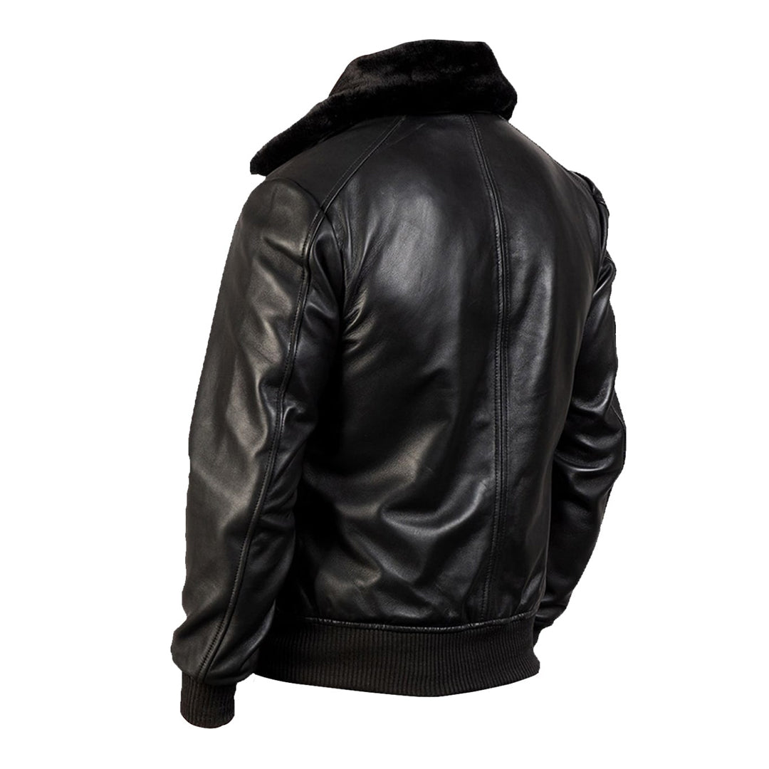 Men's G-1 Shearling Bomber Leather Jacket