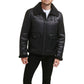 Men's Black Real Shearling Leather Jacket