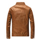 Men's Brown Vendetta Motorcyle Leather Jacket