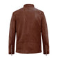 Men's Brown Eclipse Leather Jacket