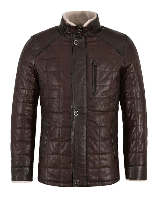 Men's Todd Bomber Leather Jacket